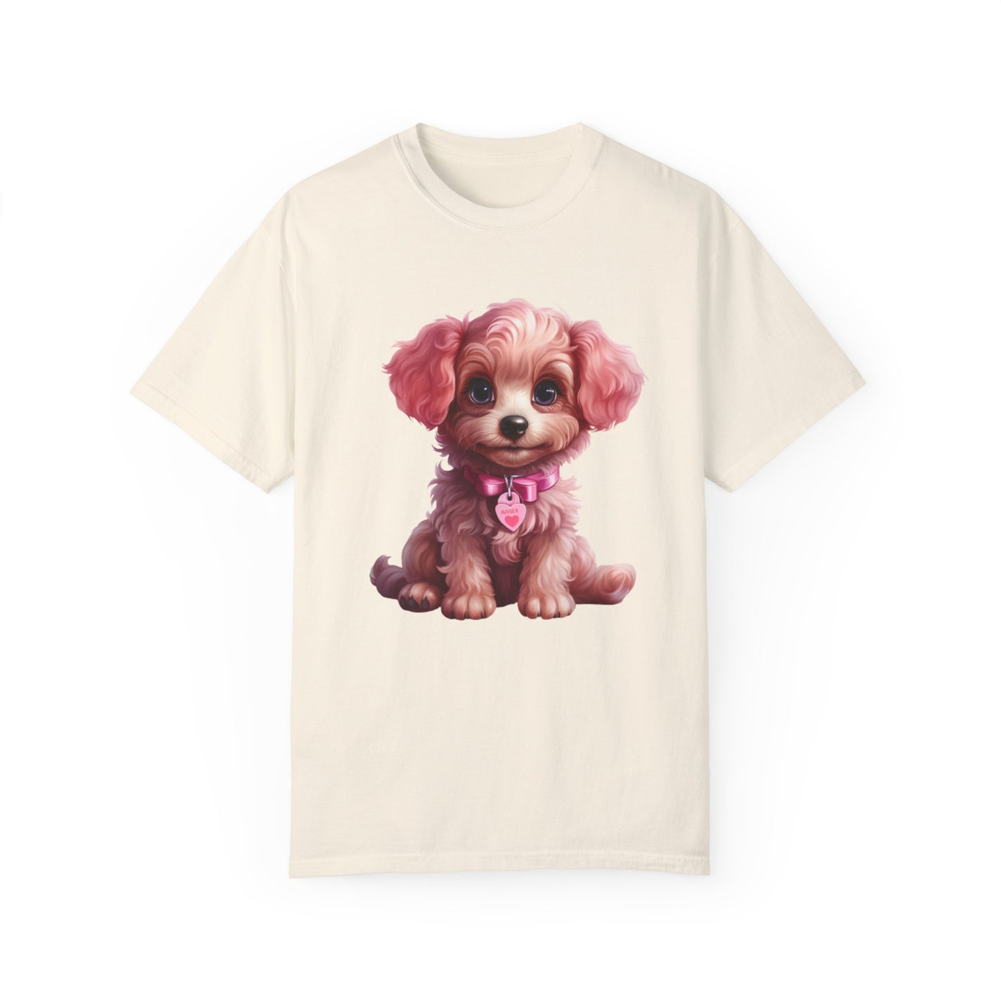 Pink Poodle Comfort Colors T-shirt - JOURNAL VENUE