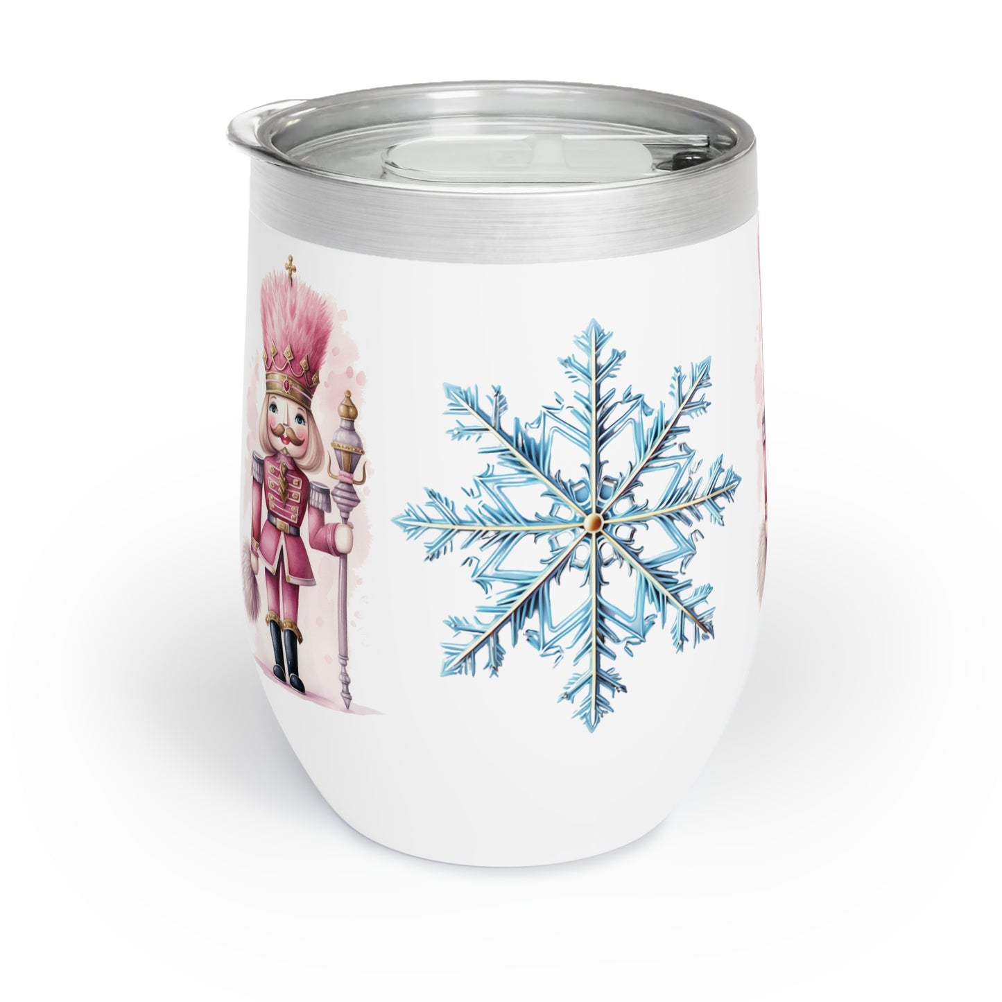 Christmas Nutcracker Wine Tumbler - JOURNAL VENUE