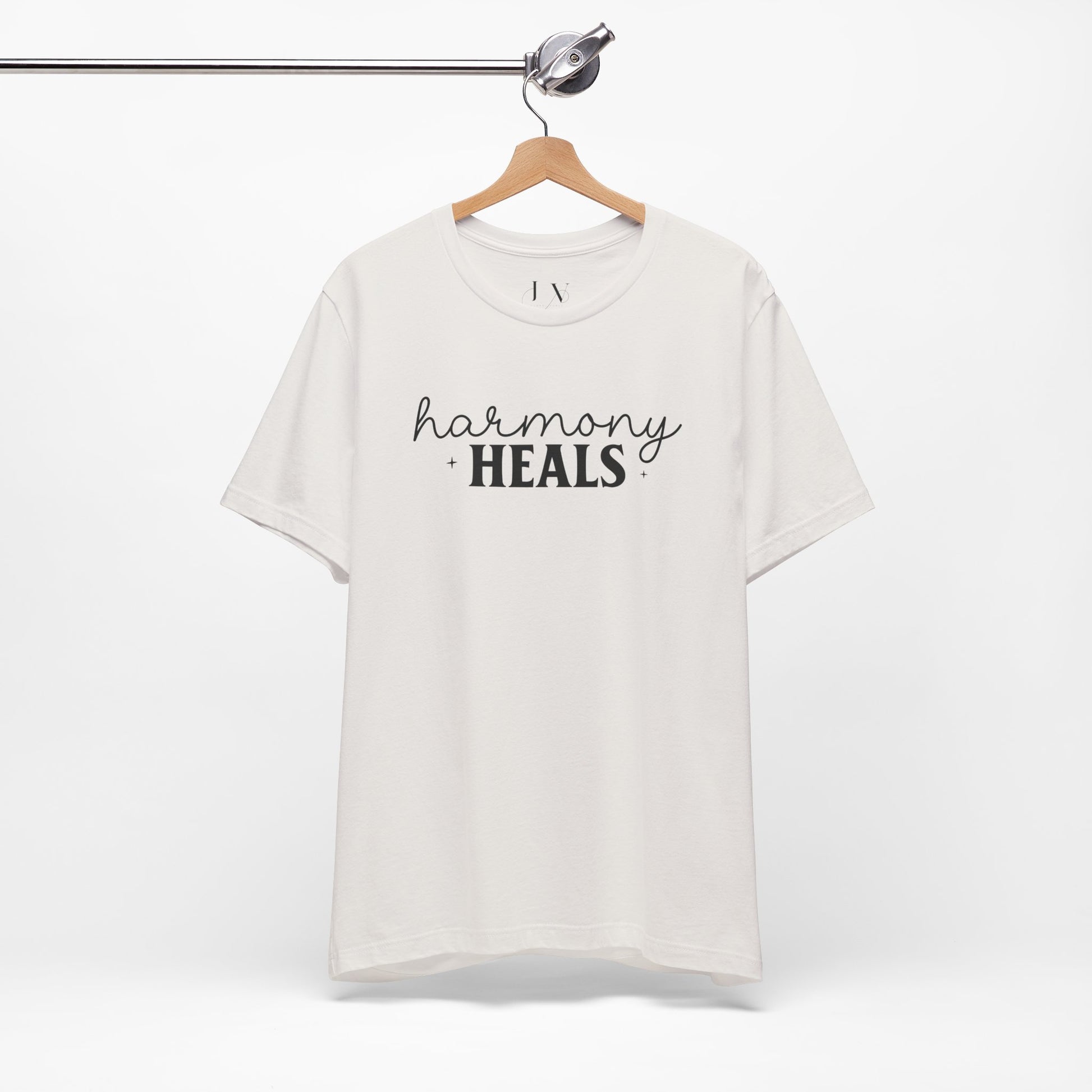 Harmony Heals Self Care Short Sleeve Tee - JOURNAL VENUE