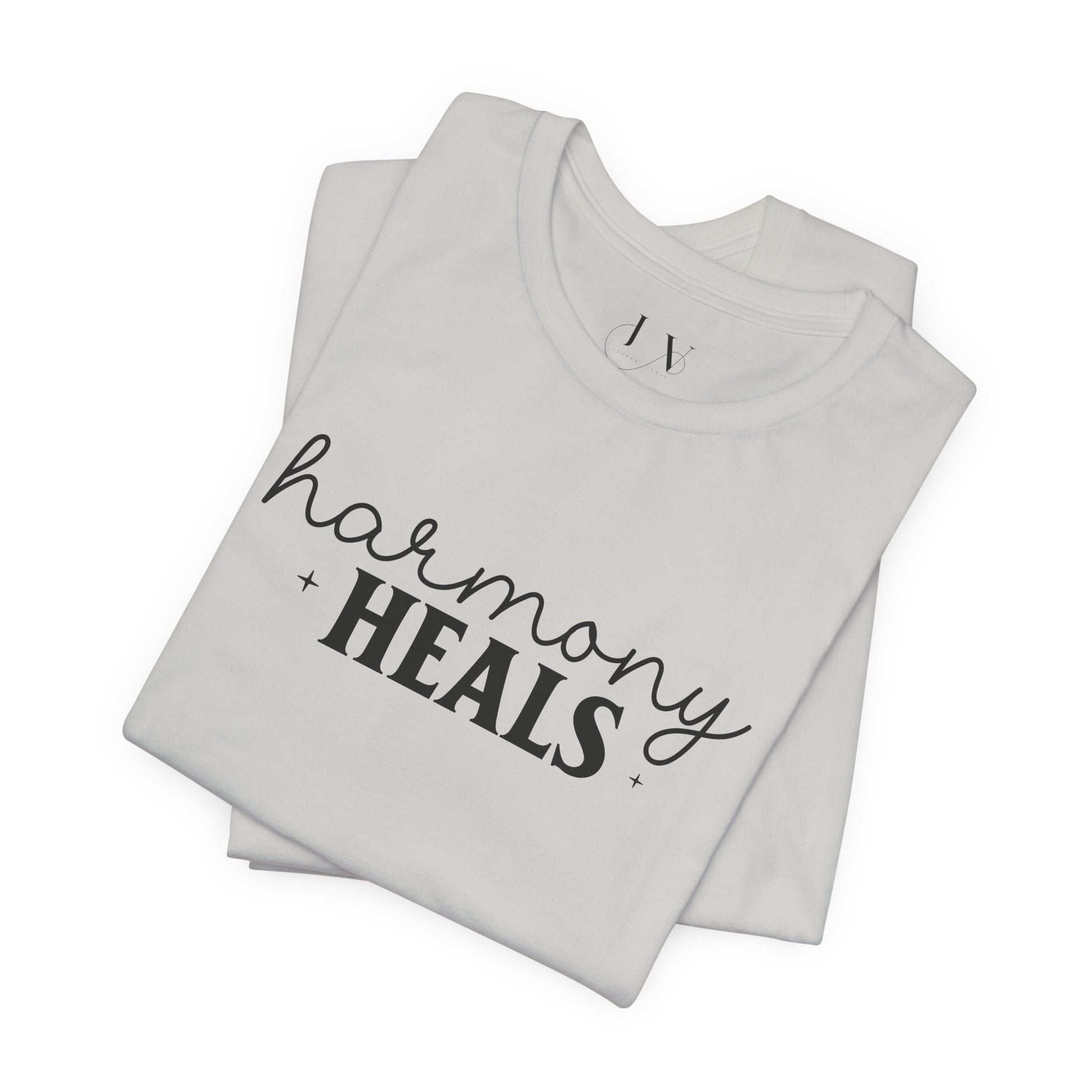 Harmony Heals Short Sleeve T Shirt - JOURNAL VENUE