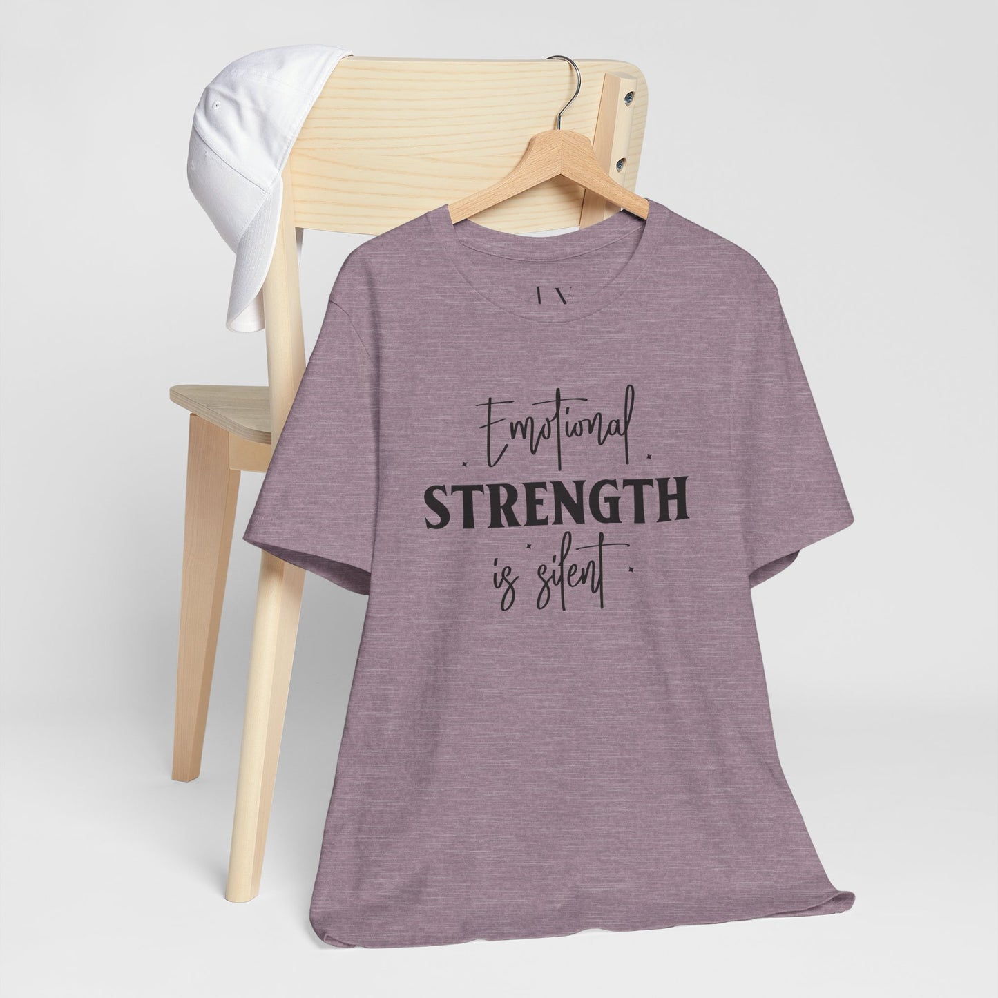 Emotional Strength is Silent T-Shirt - JOURNAL VENUE