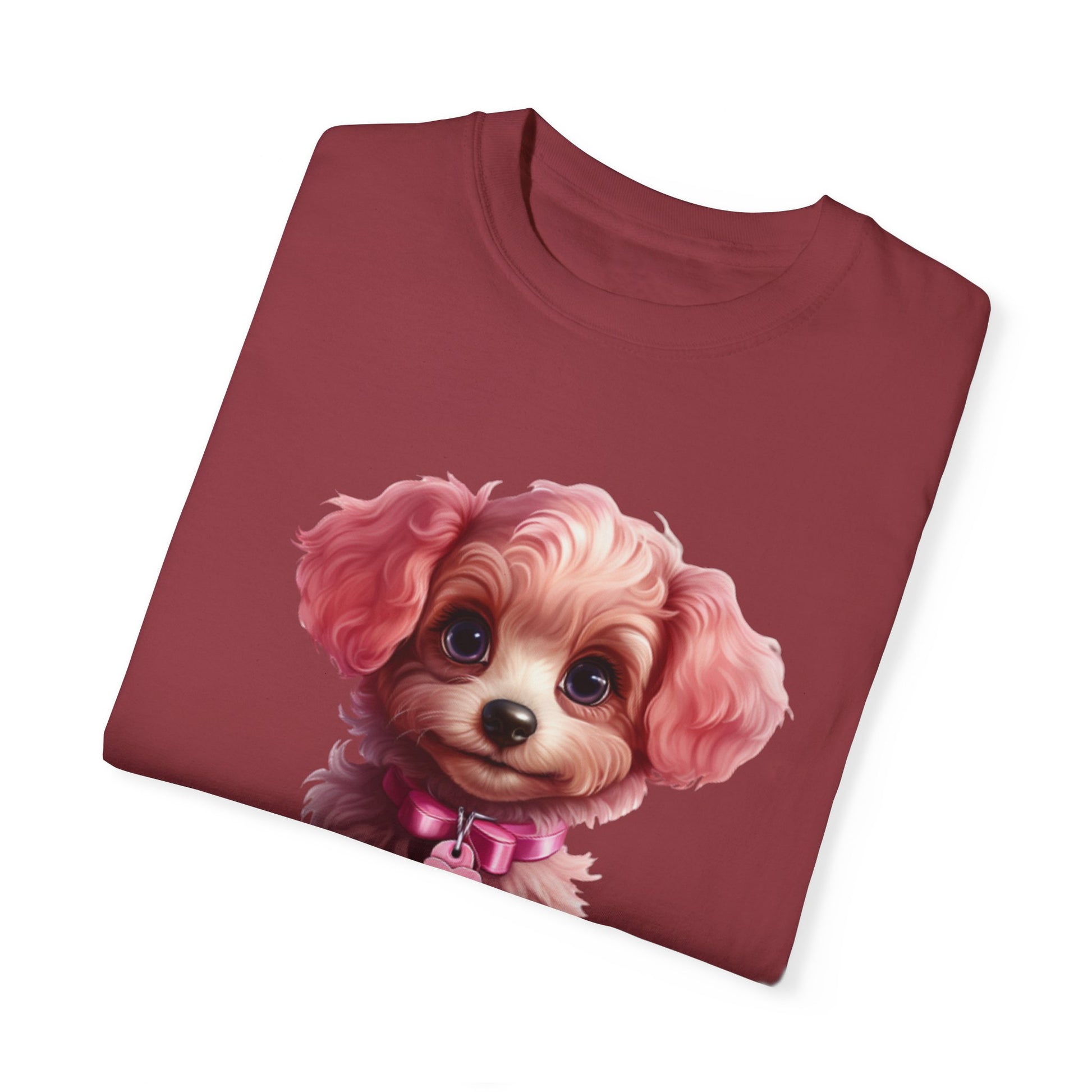 Pink Poodle Comfort Colors T-shirt - JOURNAL VENUE