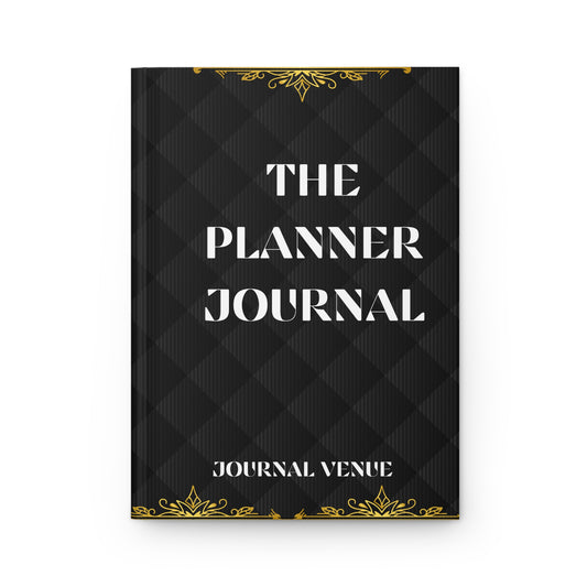 The Planner Journal Matte Hardcover - JOURNAL VENUE