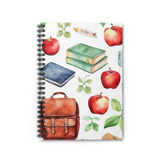 Back To School Teacher Spiral Notebook - JOURNAL VENUE