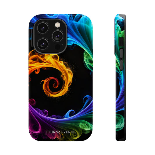 Rainbow Smoke Iphone Cases - JOURNAL VENUE