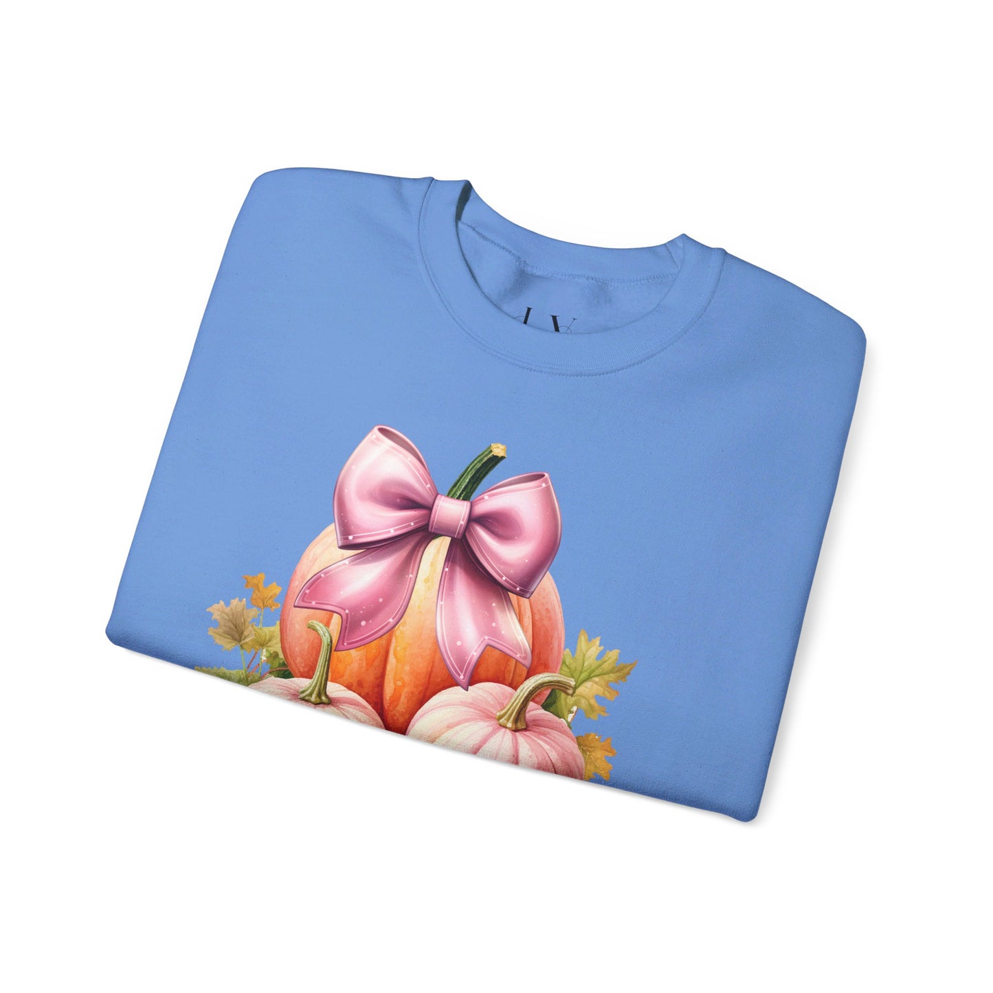 Pink Coquette Pumpkin Crewneck Sweatshirt