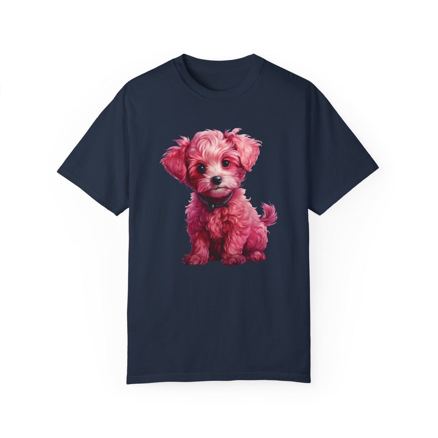 Cute Pink Poodle T-shirt - JOURNAL VENUE