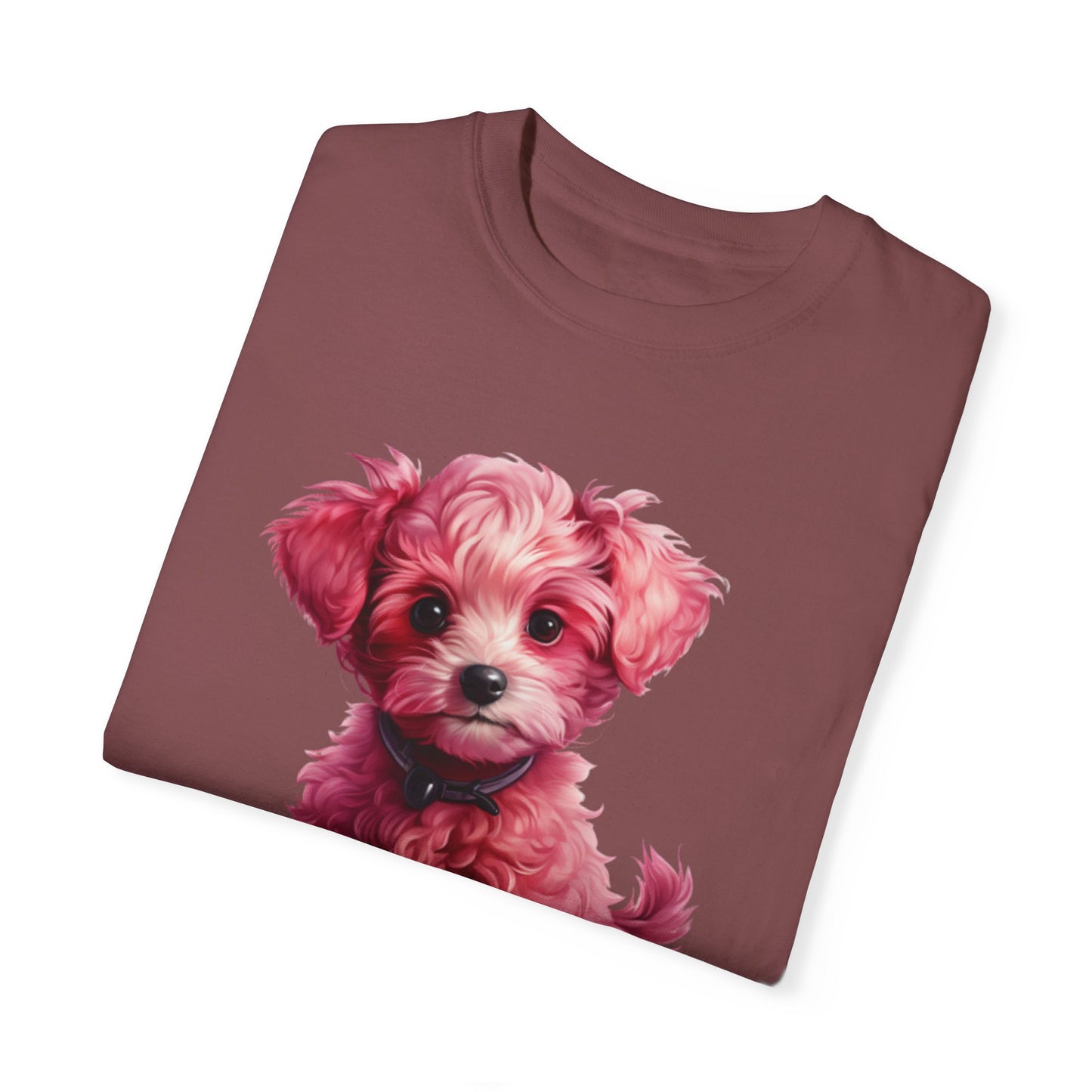 Cute Pink Poodle T-shirt - JOURNAL VENUE