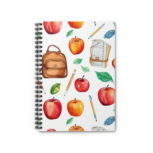 Reading Back To School Spiral Notebook