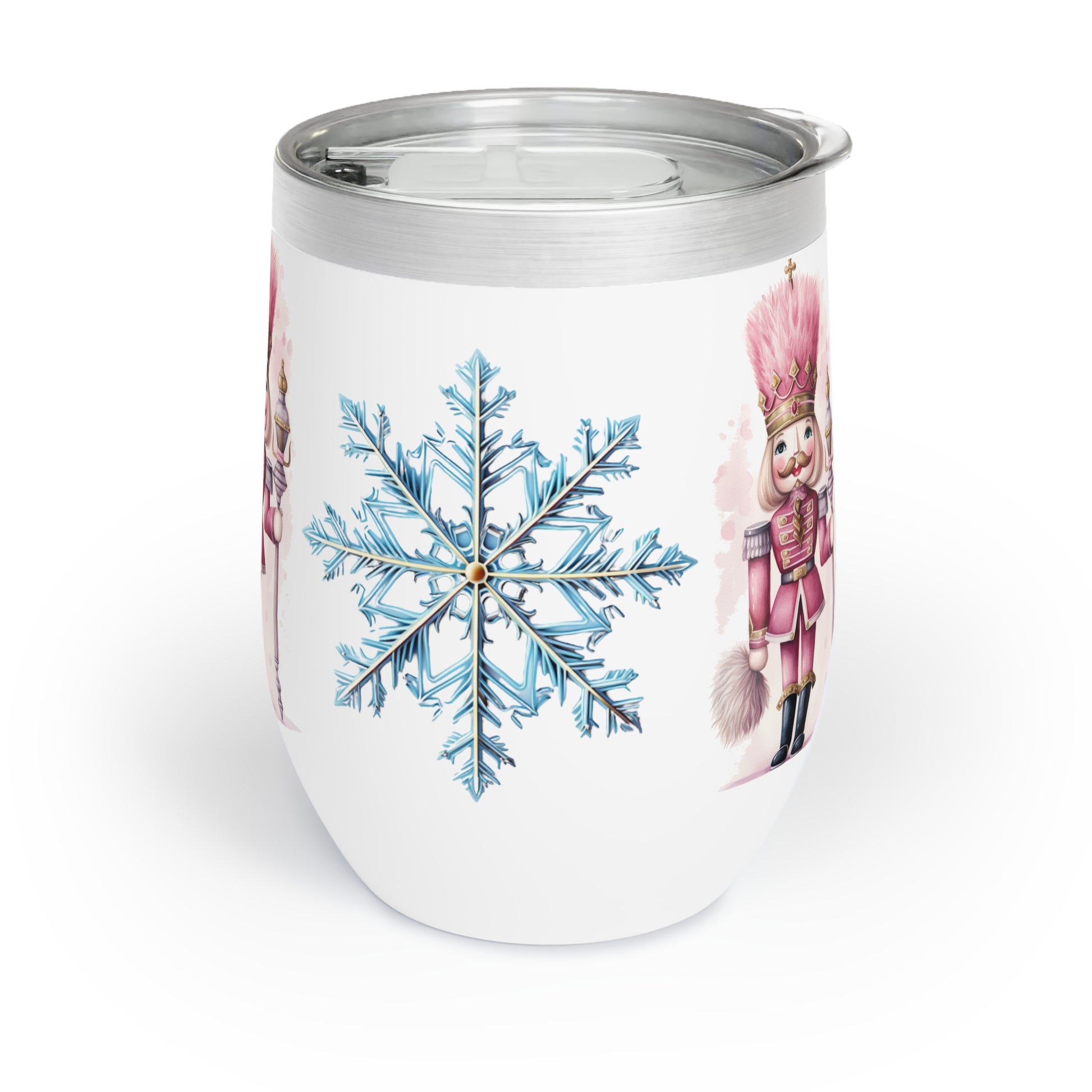 Christmas Nutcracker Wine Tumbler - JOURNAL VENUE