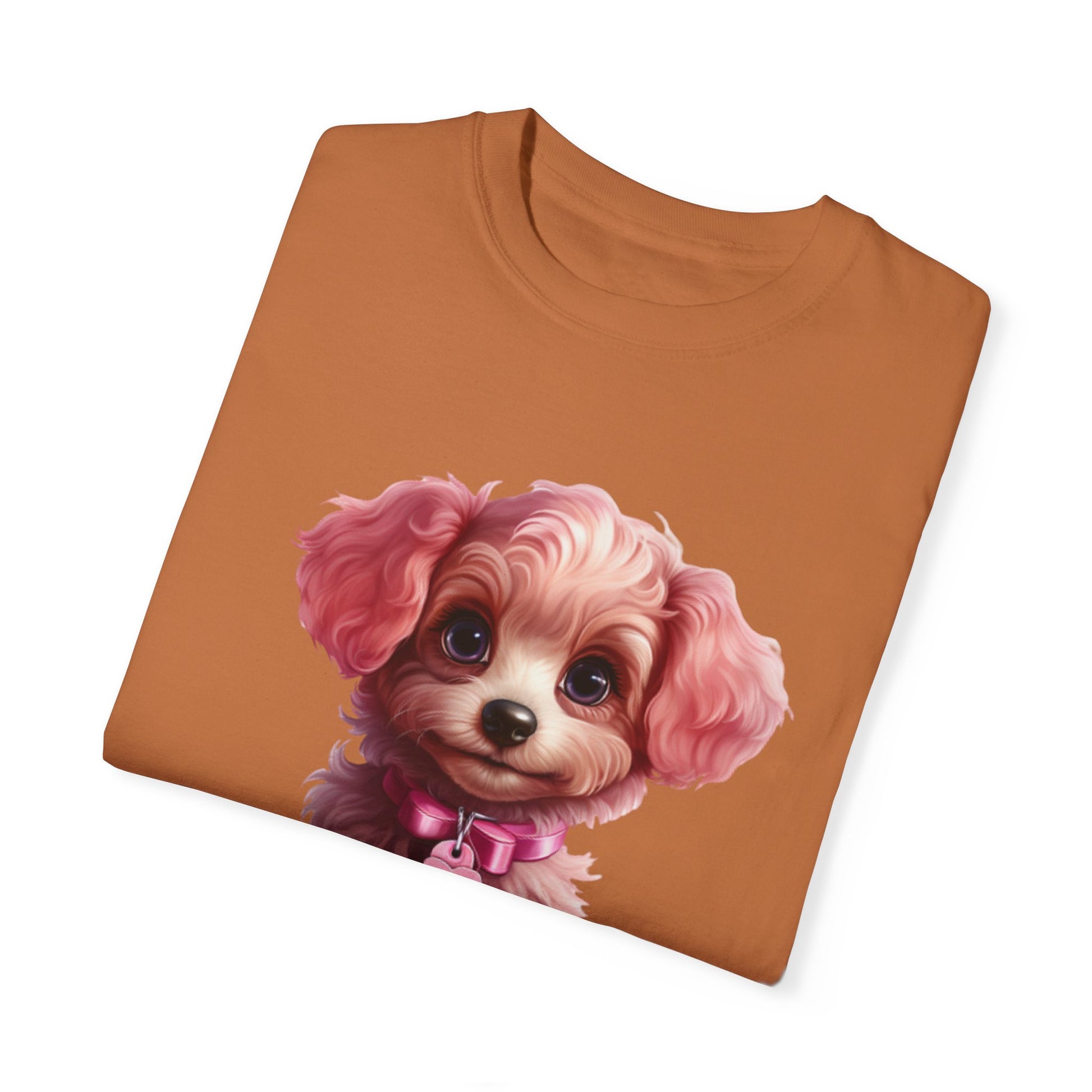 Pink Poodle Comfort Colors T-shirt - JOURNAL VENUE