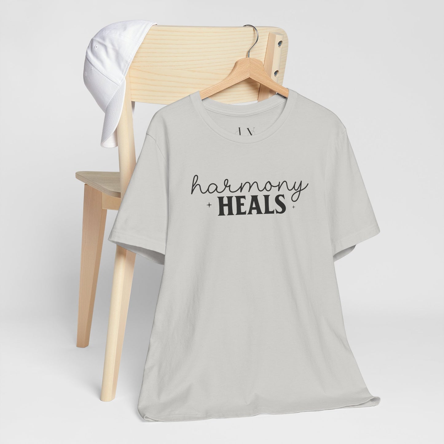 Harmony Heals Self Care Short Sleeve Tee - JOURNAL VENUE