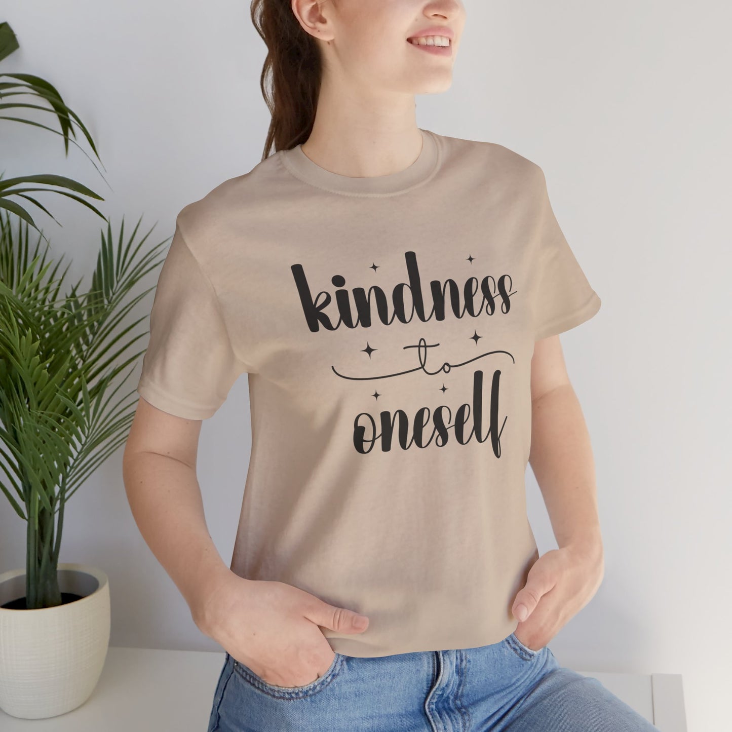 Kindness To Oneself Short Sleeve T-Shirt