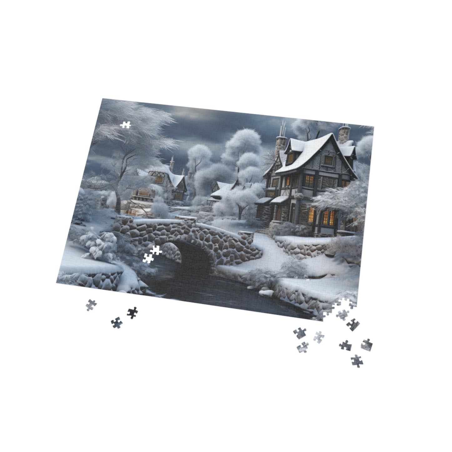 Fantasy Winter Wonderland Puzzle - JOURNAL VENUE