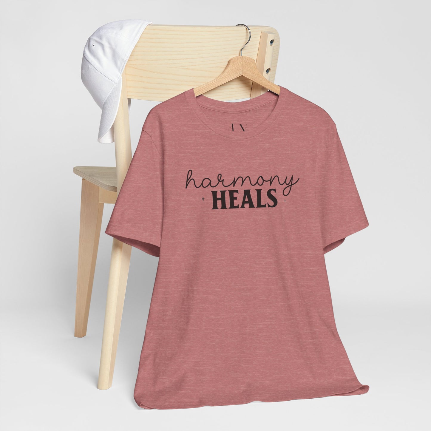 Harmony Heals Self Care Short Sleeve Tee - JOURNAL VENUE