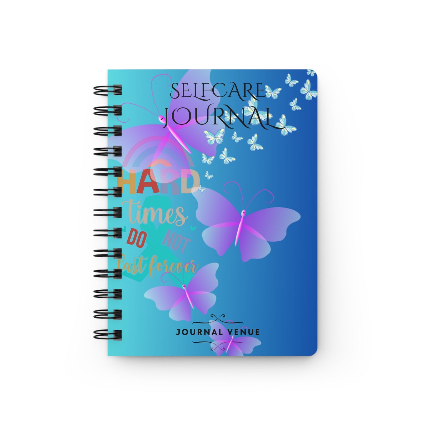 Self Care Spiral Journal Notebooks - JOURNAL VENUE