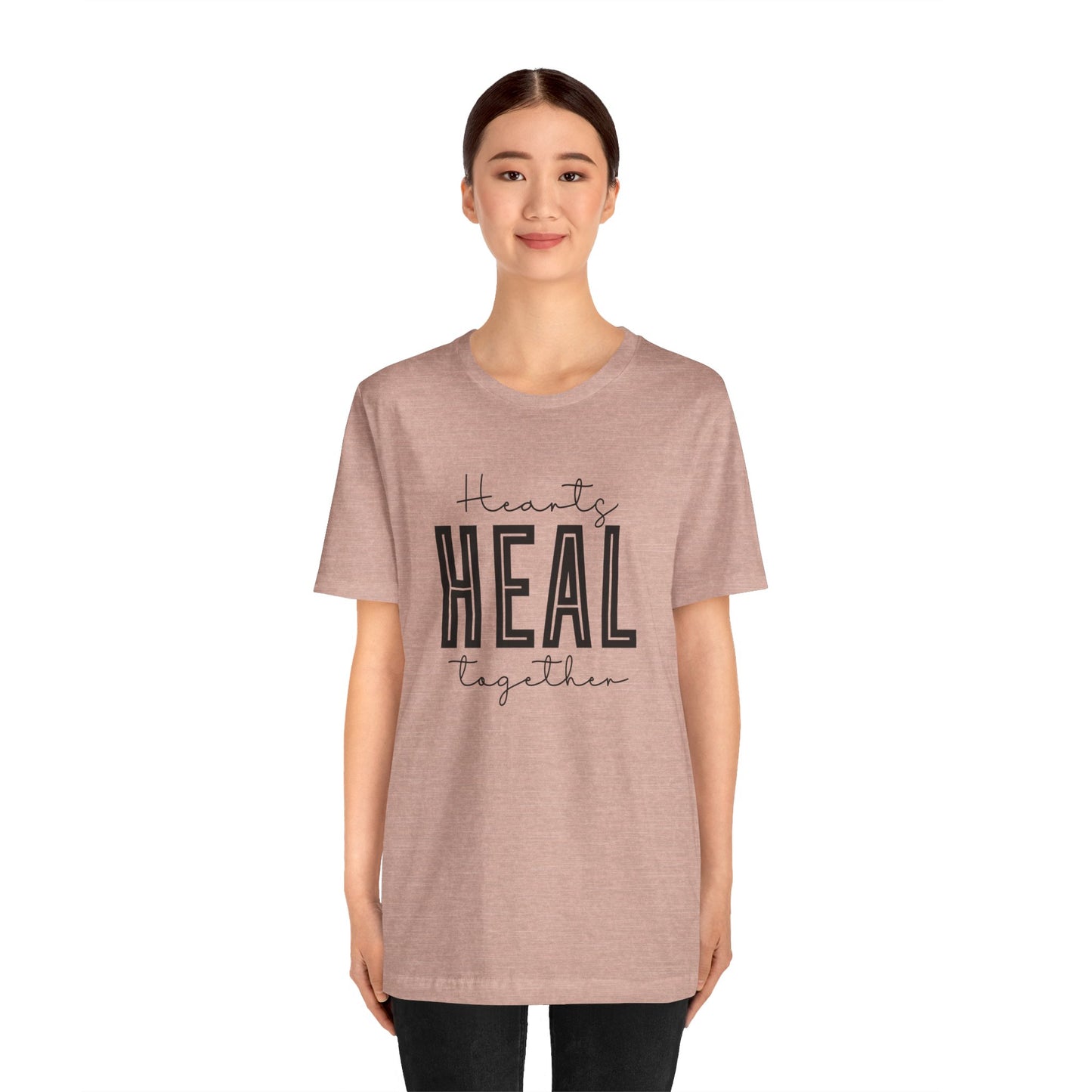 Hearts Heal Together Short Sleeve T-Shirt