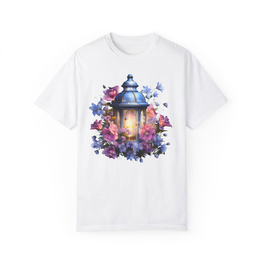 Vintage Floral Lantern T-shirt - JOURNAL VENUE