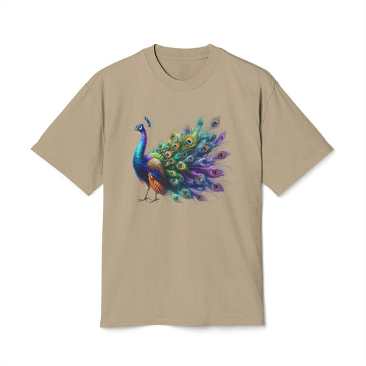 Cute Peacock Unisex Faded T Shirt - JOURNAL VENUE