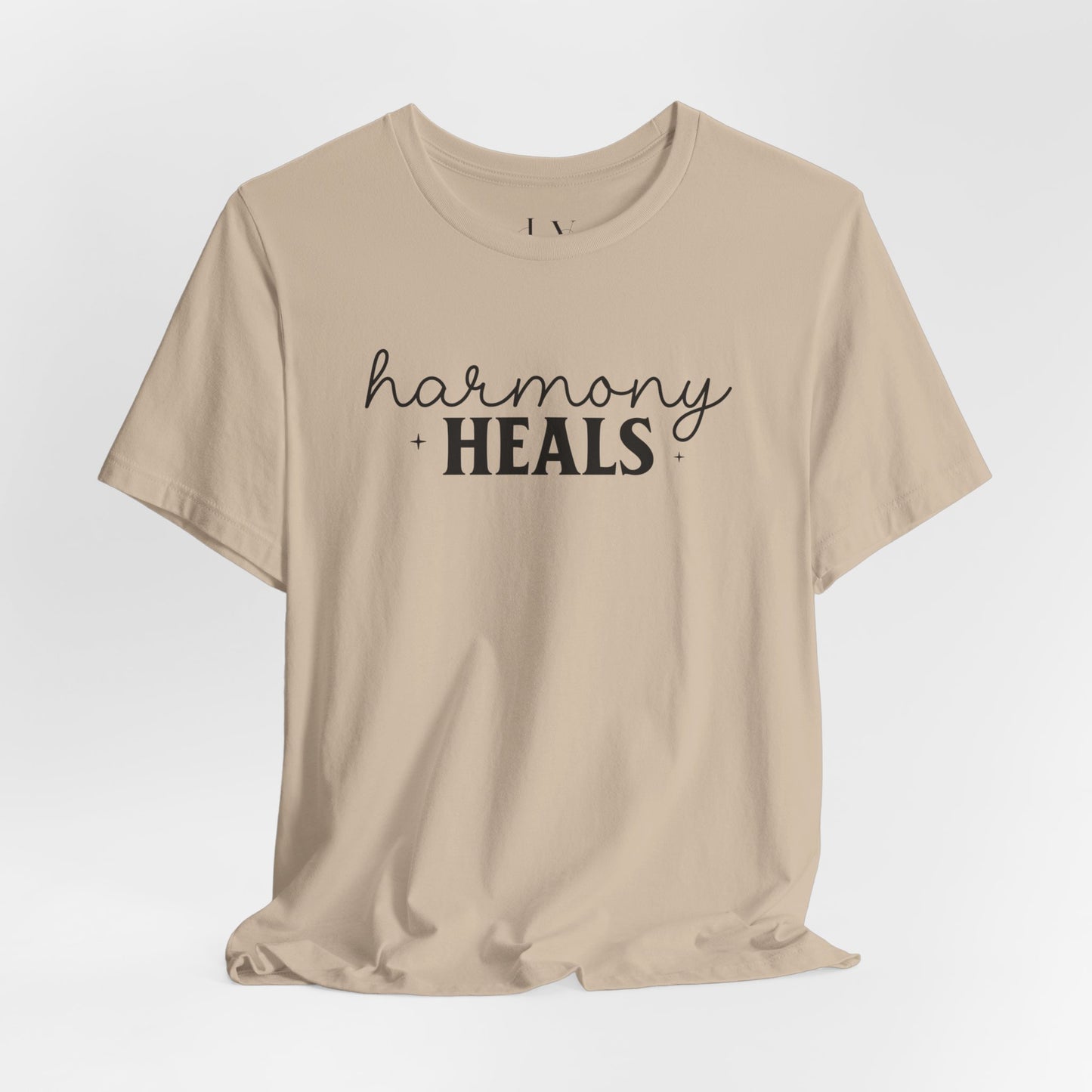 Harmony Heals Self Care Short Sleeve Tee - JOURNAL VENUE