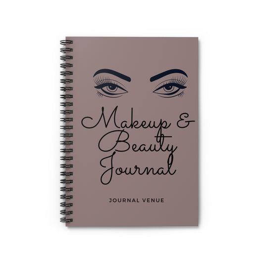 Makeup Notebooks Journal For Makeup Artists - JOURNAL VENUE