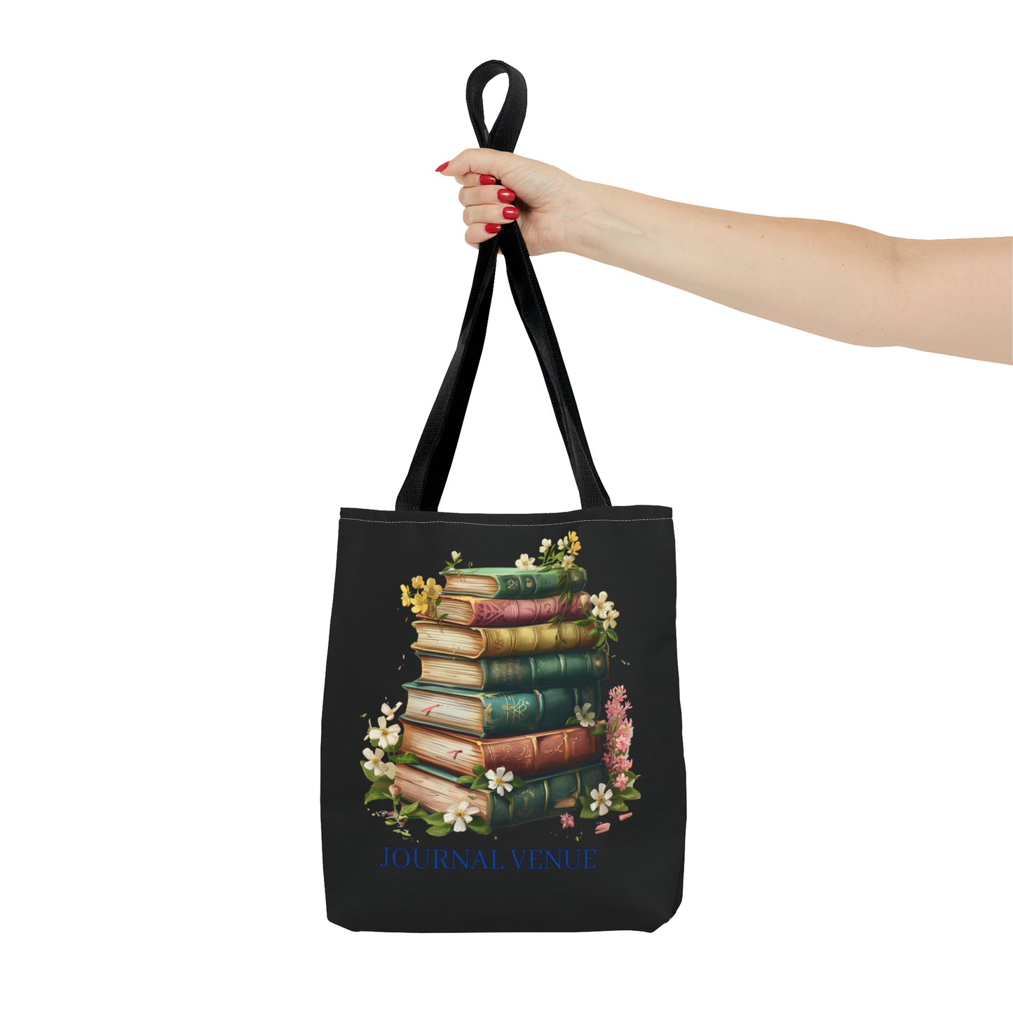 Cute Bookworm Tote Bag - JOURNAL VENUE