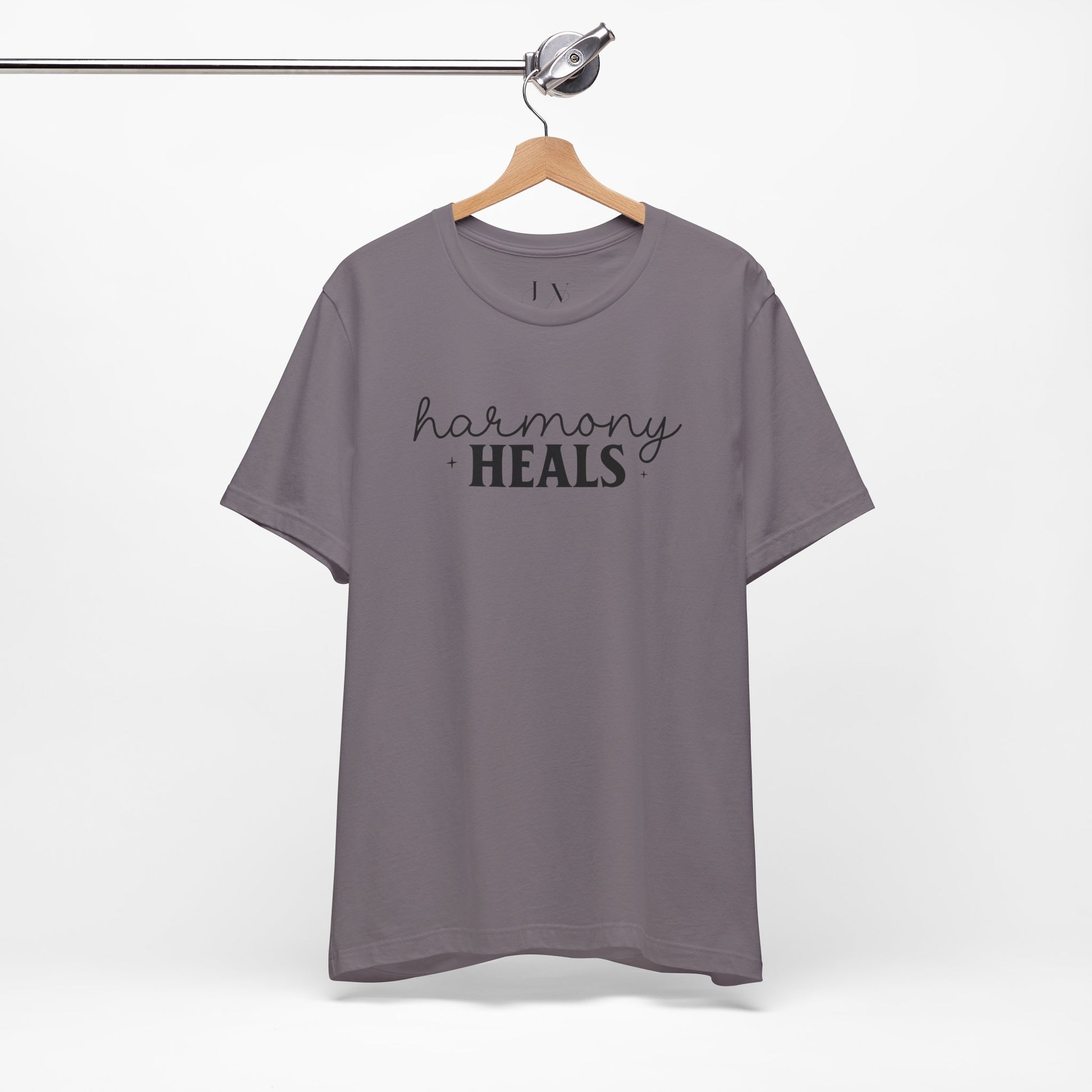 Harmony Heals Self Care Short Sleeve Tee - JOURNAL VENUE