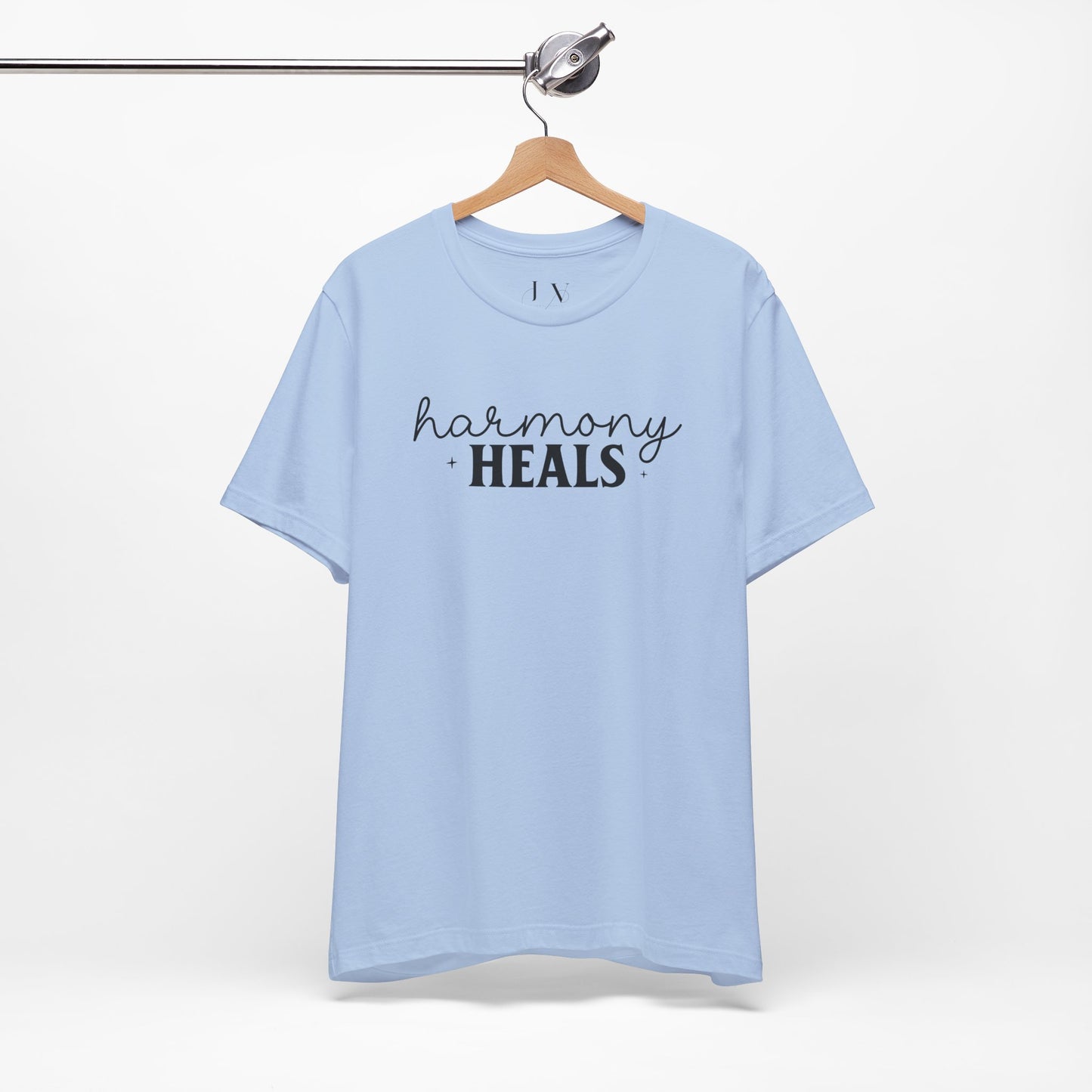 Harmony Heals Self Care Short Sleeve Tee - JOURNAL VENUE