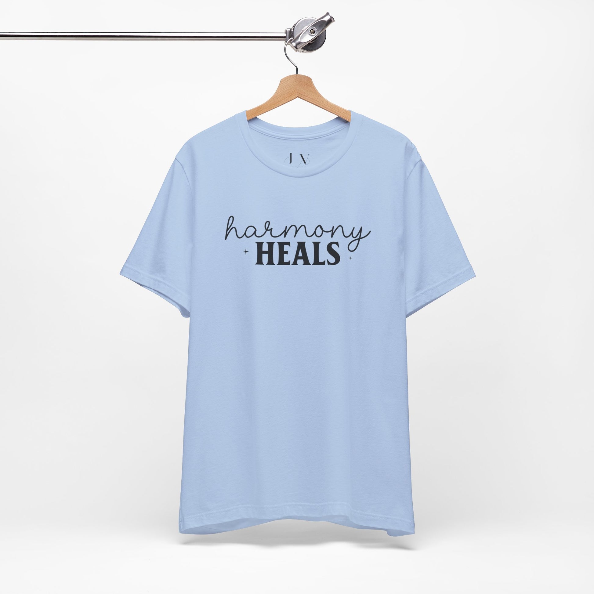 Harmony Heals Self Care Short Sleeve Tee - JOURNAL VENUE