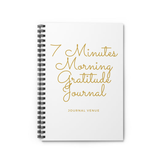 7 Minutes Gratitude Journal Notebooks - JOURNAL VENUE