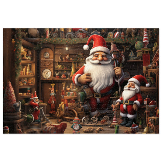 Santa's Magical Workshop Jigsaw Puzzle - JOURNAL VENUE