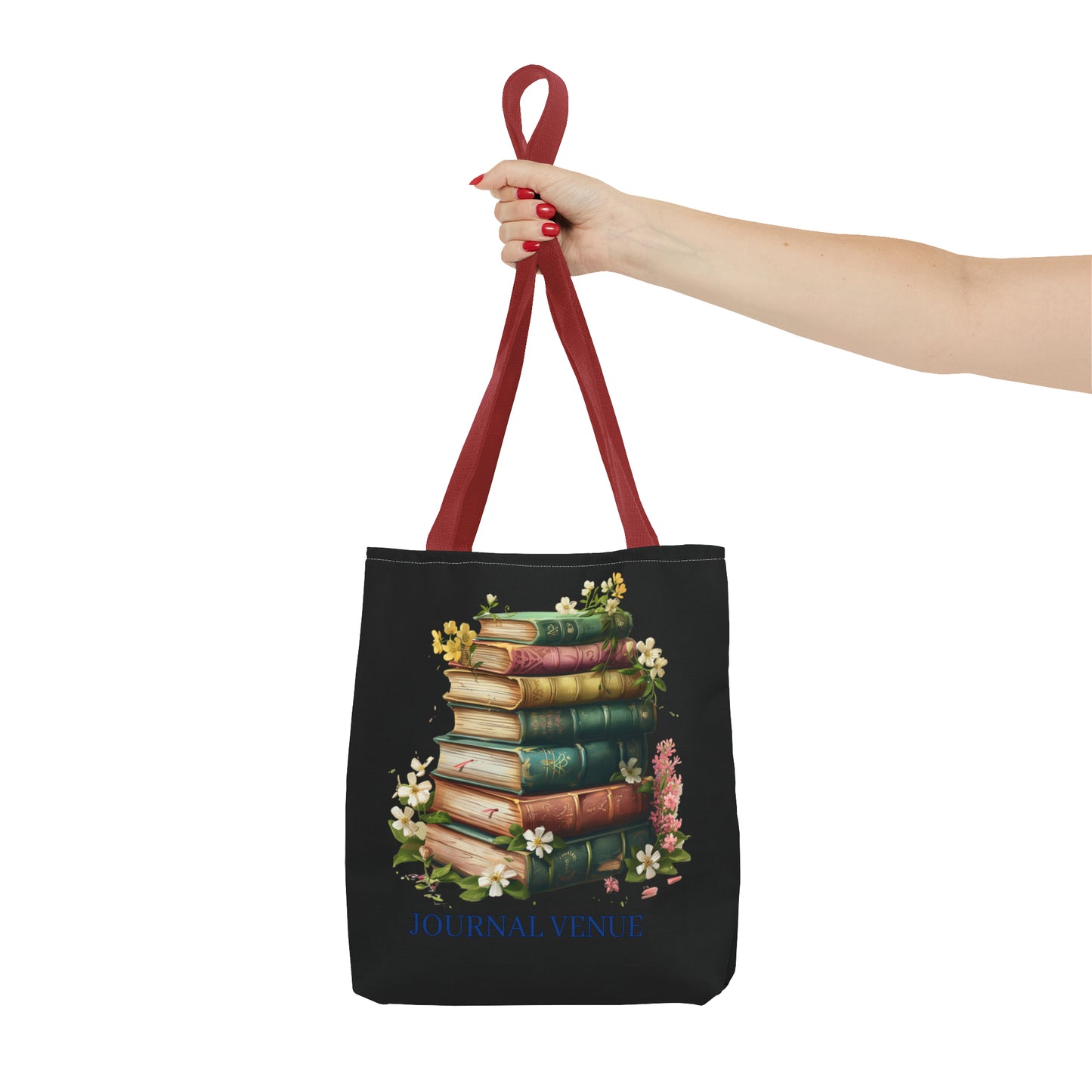 Cute Bookworm Tote Bag - JOURNAL VENUE