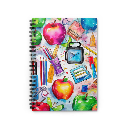 College Back To School Spiral Notebook - Ruled Line - JOURNAL VENUE