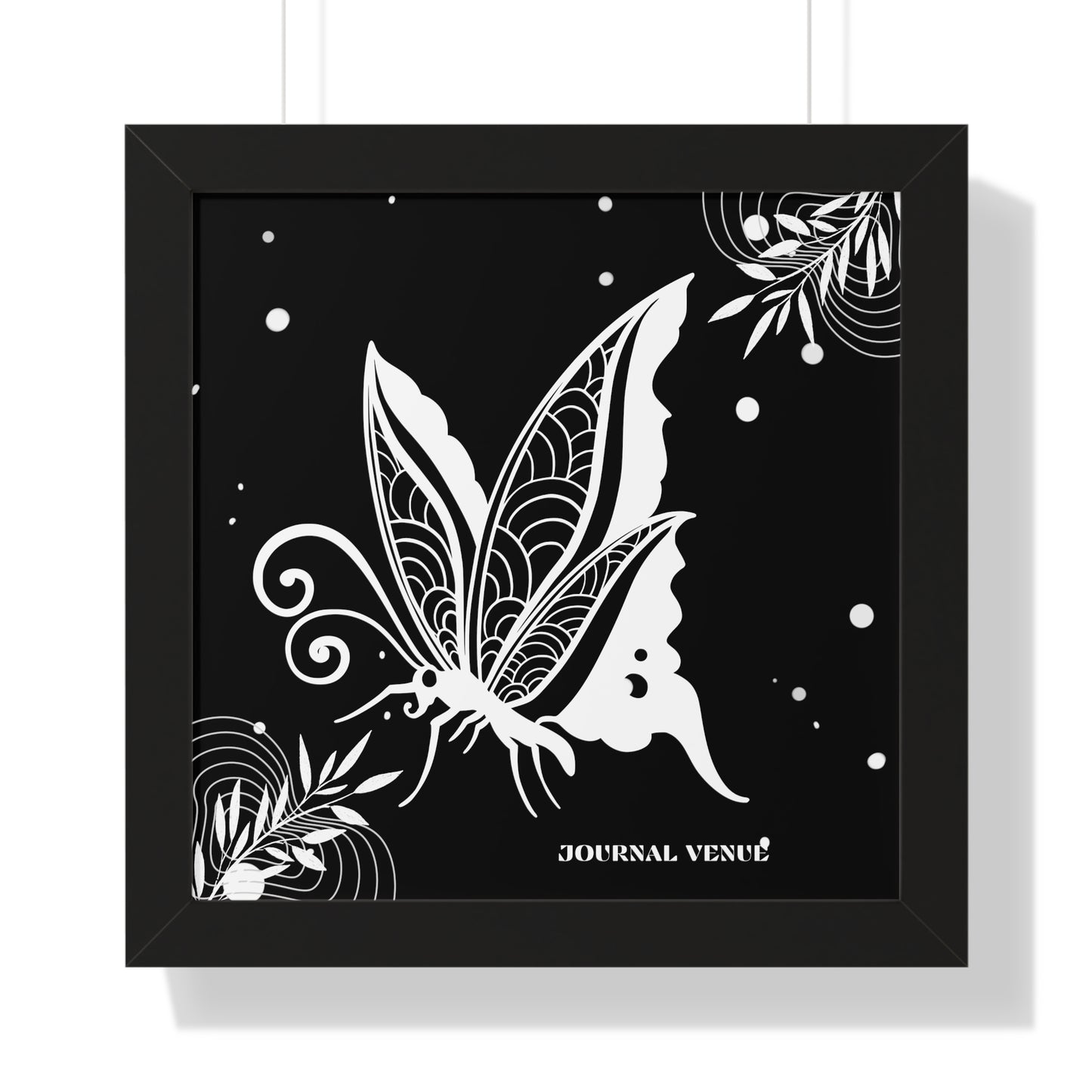  Whimsical Royal Butterfly Framed Wall Art  Poster - JOURNAL VENUE