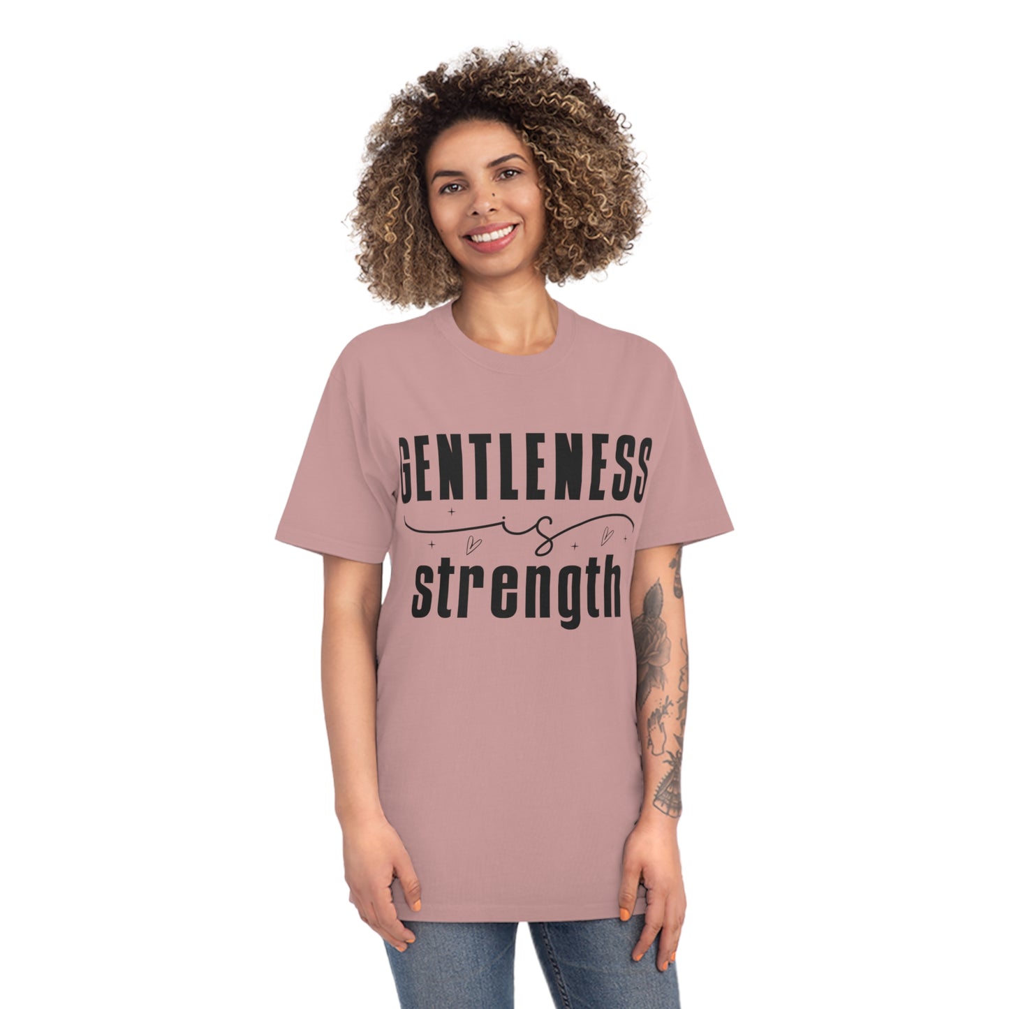 Gentleness is Strength Faded T Shirt - JOURNAL VENUE