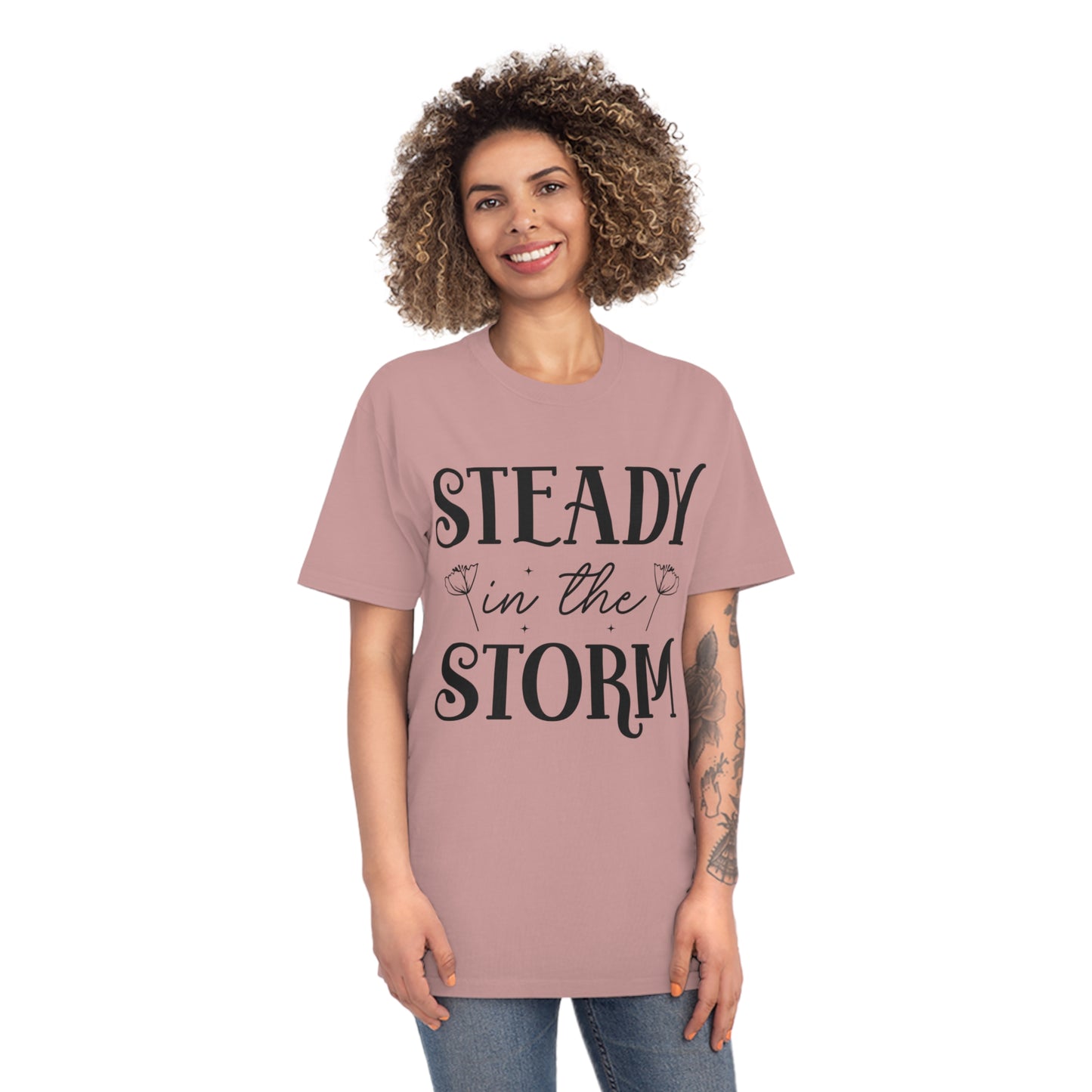 Steady in The Storm Faded T Shirt - JOURNAL VENUE