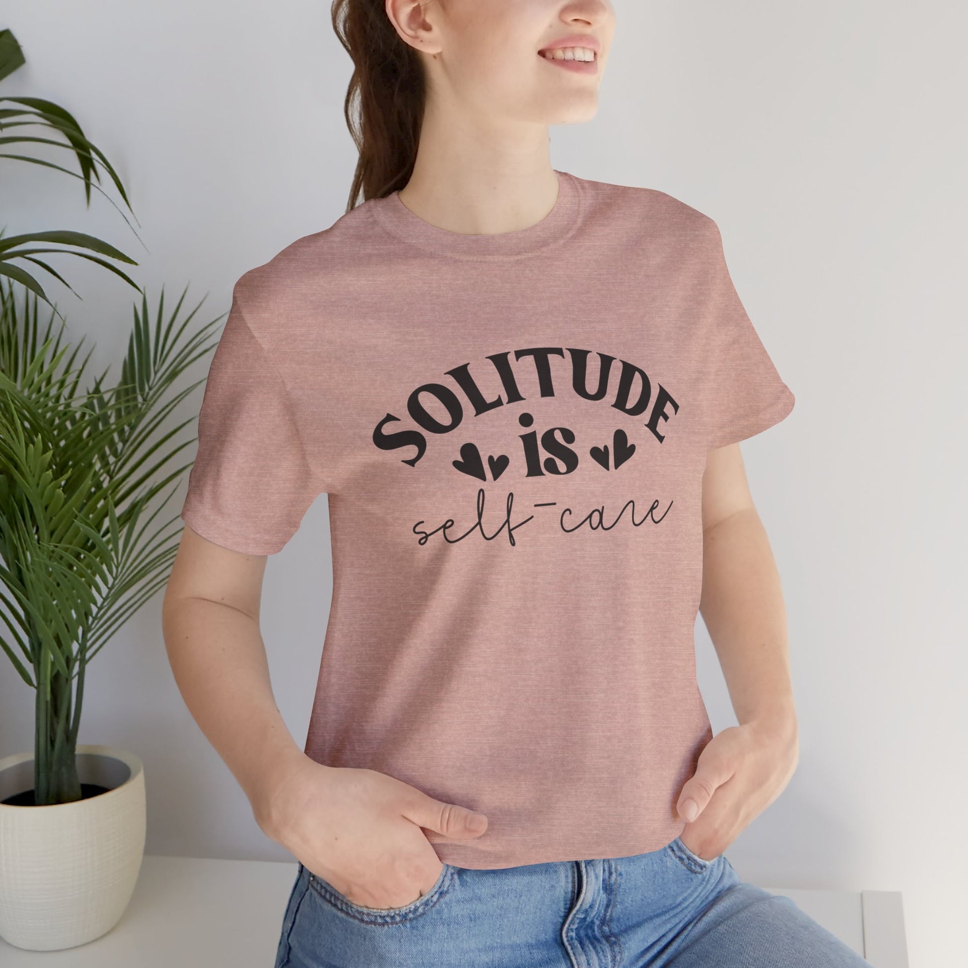 Solitude is Self Care T-Shirt - JOURNAL VENUE