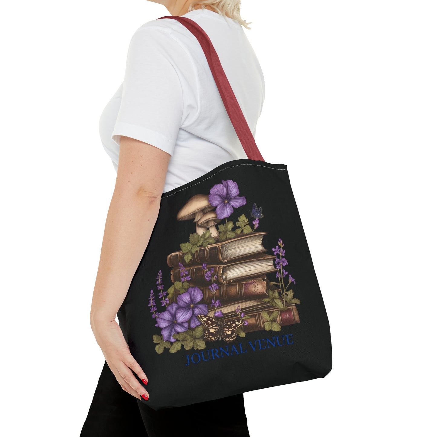 Bookworm Shopping Tote Bag - JOURNAL VENUE