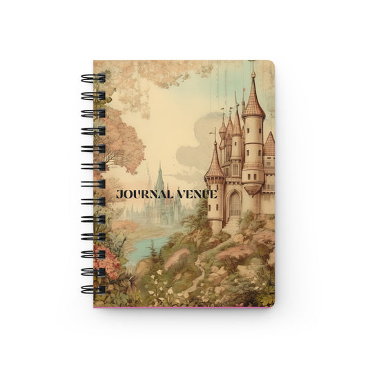 Whimsical Castle Creative Junk Journal Notebook - JOURNAL VENUE