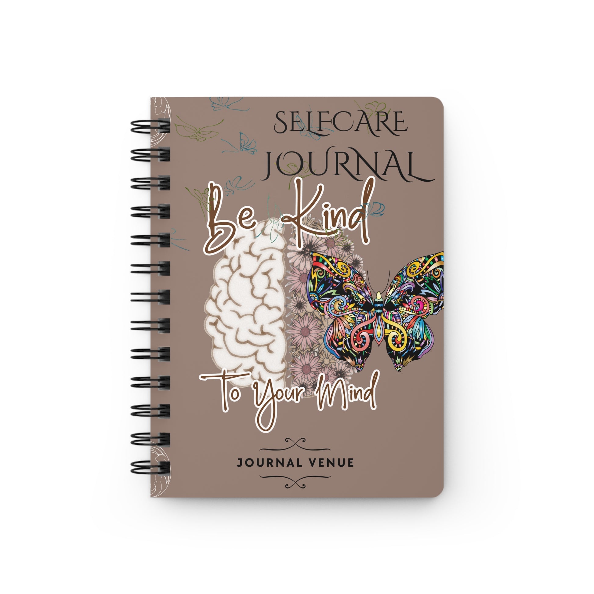 Be Kind SelfCare Lined Journal Notebooks - JOURNAL VENUE