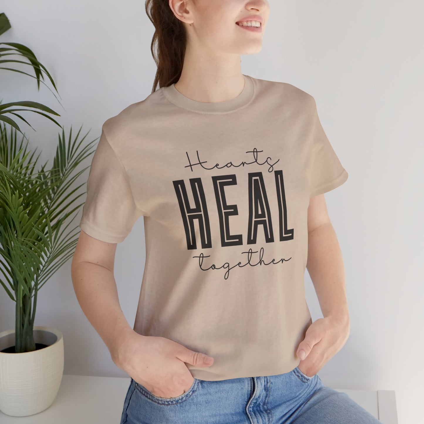 Hearts Heal Together Short Sleeve T-Shirt