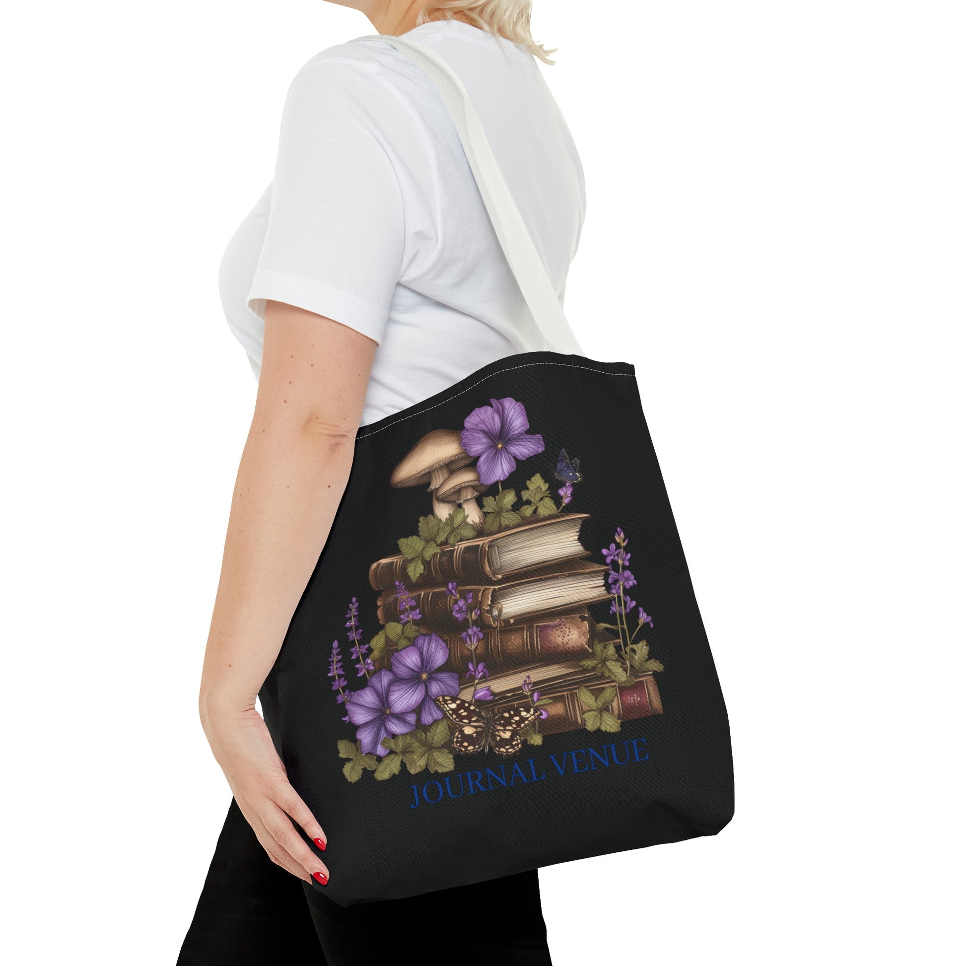 Bookworm Shopping Tote Bag - JOURNAL VENUE