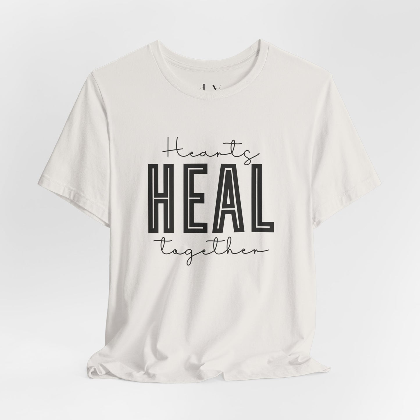 Hearts Heal Together Short Sleeve T-Shirt- JOURNAL VENUE