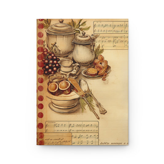 Vintage Food Recipes Book Journal - JOURNAL VENUE