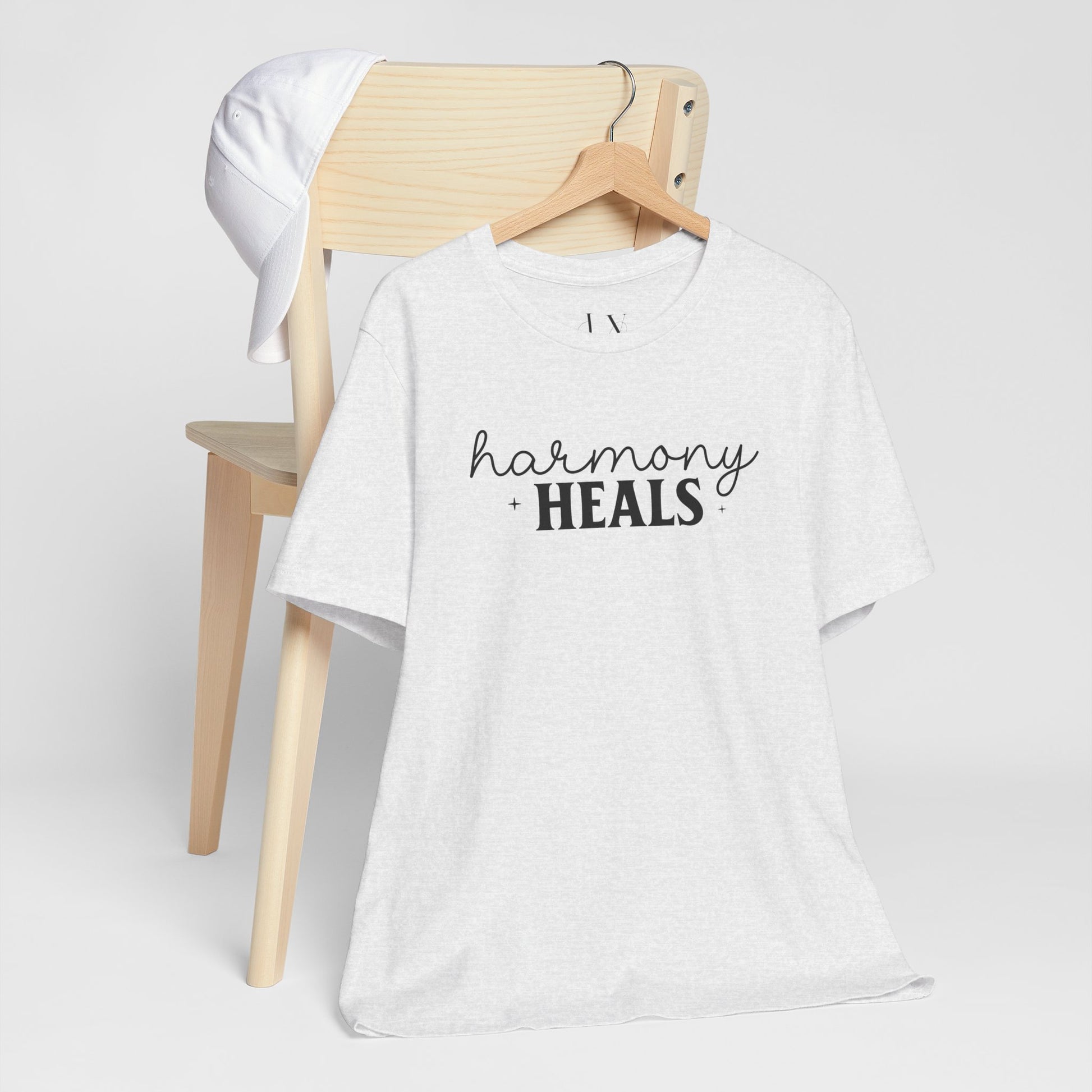 Harmony Heals Self Care Short Sleeve Tee - JOURNAL VENUE