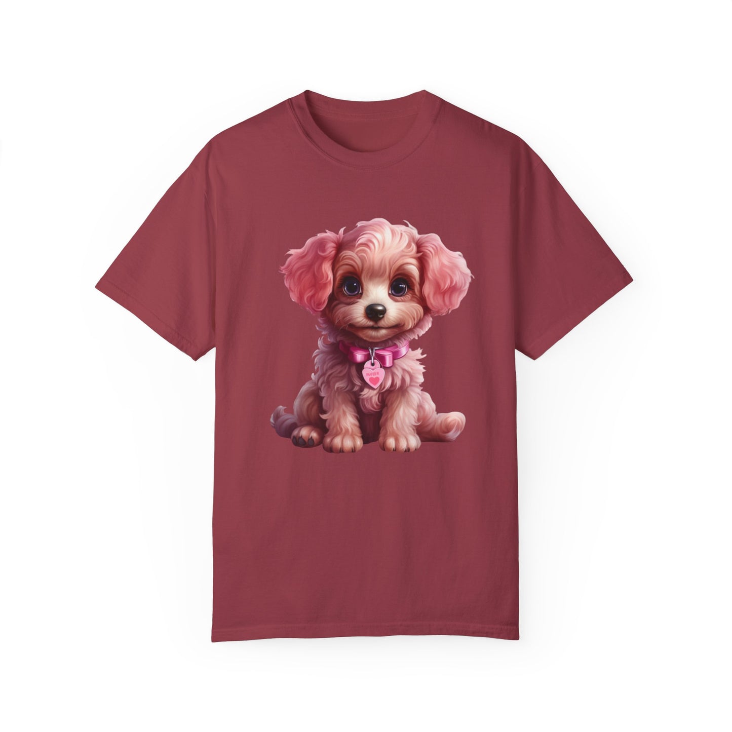 Pink Poodle Comfort Colors T-shirt - JOURNAL VENUE