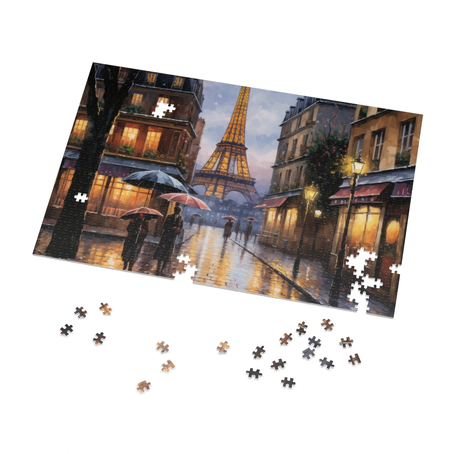 City Of Love Street Night Jigsaw Puzzle - JOURNAL VENUE