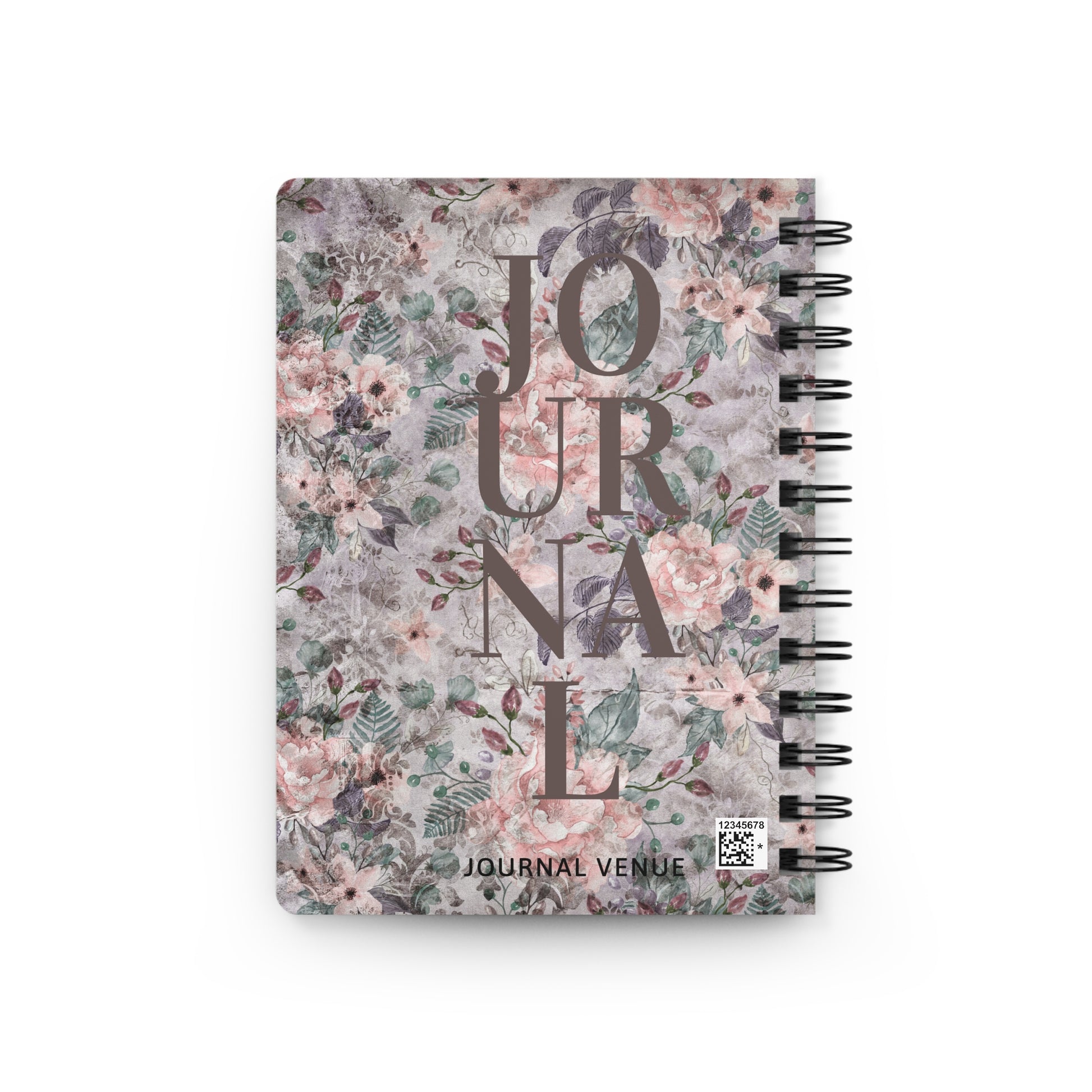 Floral spiral Notebooks And Journals - JOURNAL VENUE