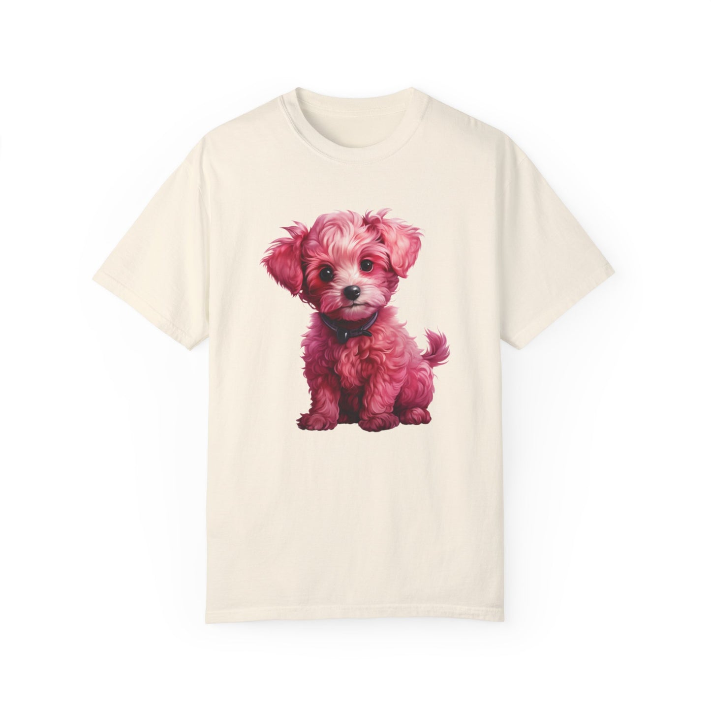 Cute Pink Poodle T-shirt - JOURNAL VENUE