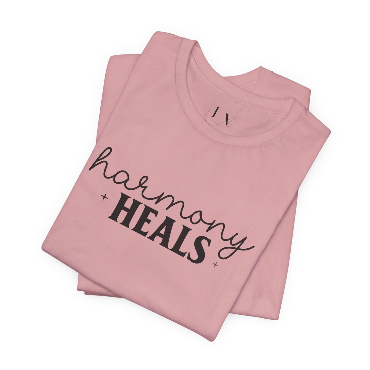 Harmony Heals Short Sleeve T Shirt - JOURNAL VENUE